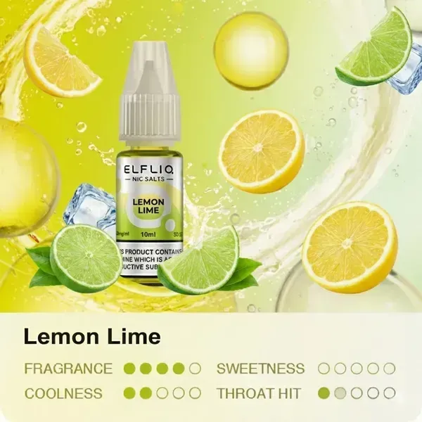 ELFLIQ - Lemon Lime (5% nic - 30ml)