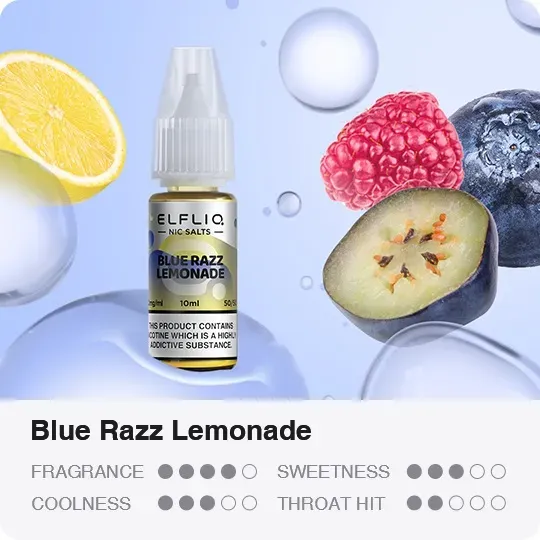 ELFLIQ - Blue Razz Lemonade (5% nic - 30ml)