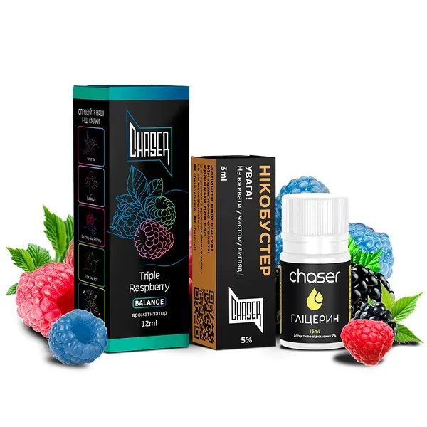 Chaser - Triple Raspberry (5% nic - 30ml - Black)