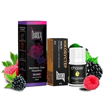 Chaser - Blackberry Sour Raspberry (5% nic - 30ml - Black)