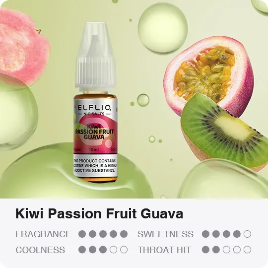 ELFLIQ - Kiwi Passion Fruit Guava (5% nic - 30ml)