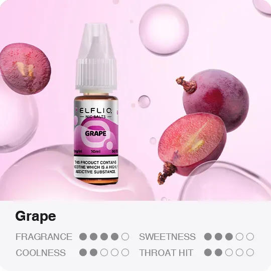 ELFLIQ - Grape (5% nic - 30ml)