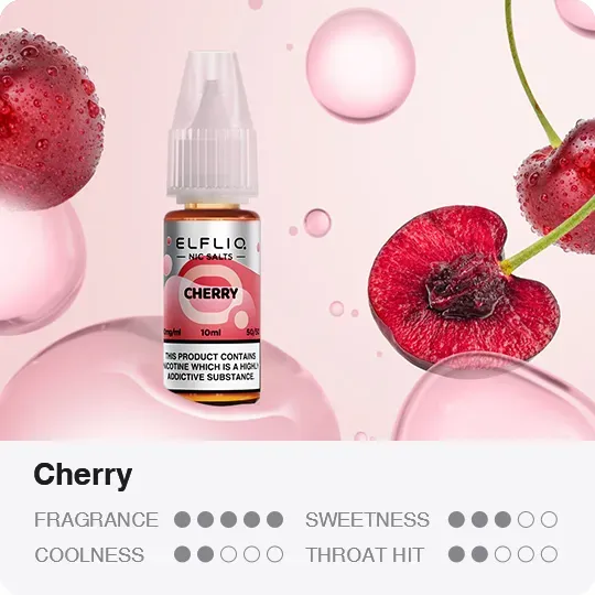 ELFLIQ - Cherry (5% nic - 30ml)