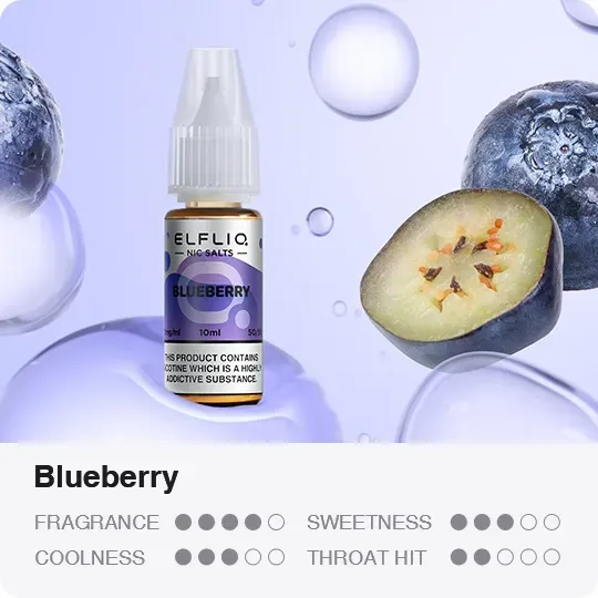 ELFLIQ - Blueberry (5% nic - 30ml)