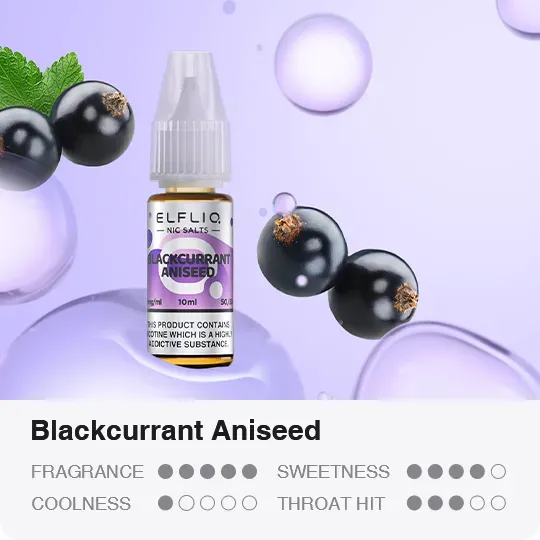 ELFLIQ - Blackcurrant Anised (5% nic - 30ml)