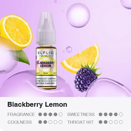 ELFLIQ - Blackberry Lemon (5% nic - 30ml)