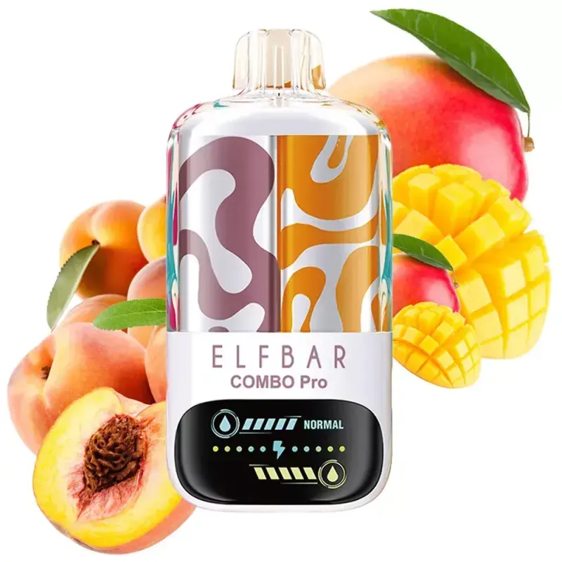 Elf Bar - Peach / Triple mango (30000 - Combo Pro - 5ml/15ml)