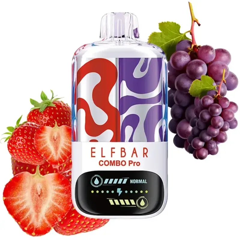 Elf Bar - Strawberry / Grape (30000 - Combo)