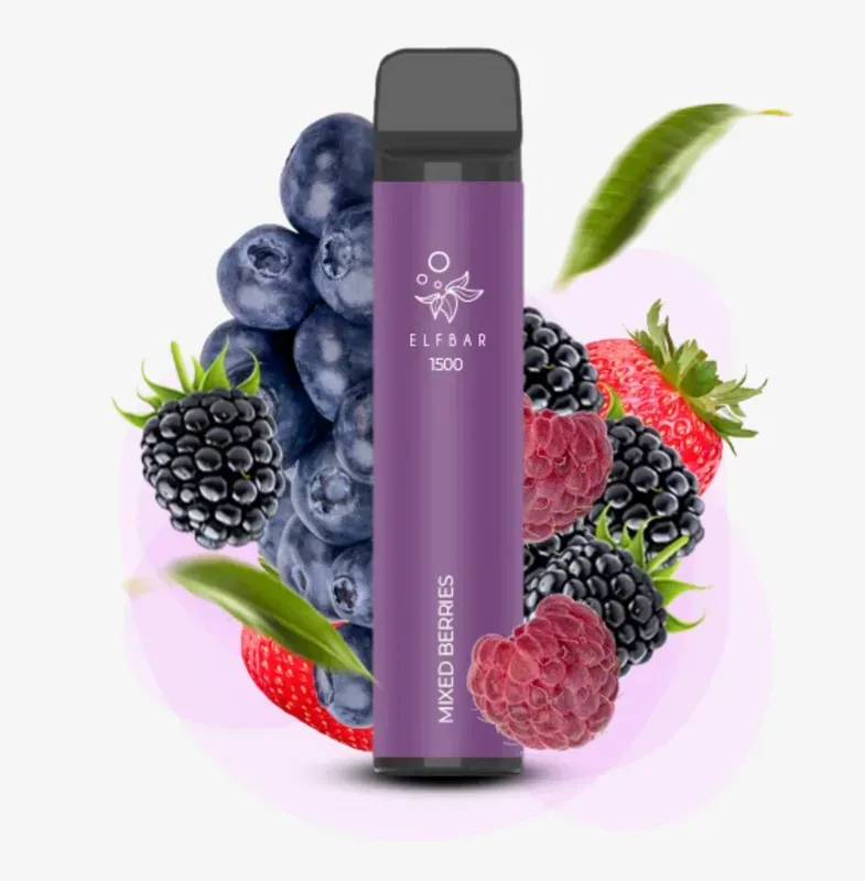 Elf Bar - Mixed Berries (1500 Puffs)