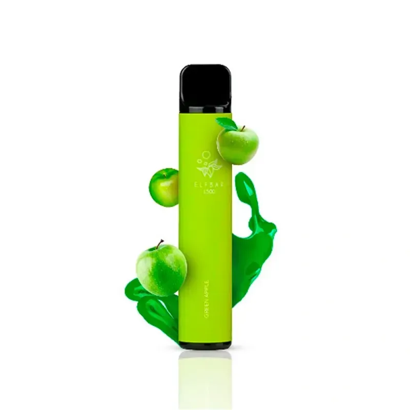 Elf Bar - Green Apple (1500 Puffs)