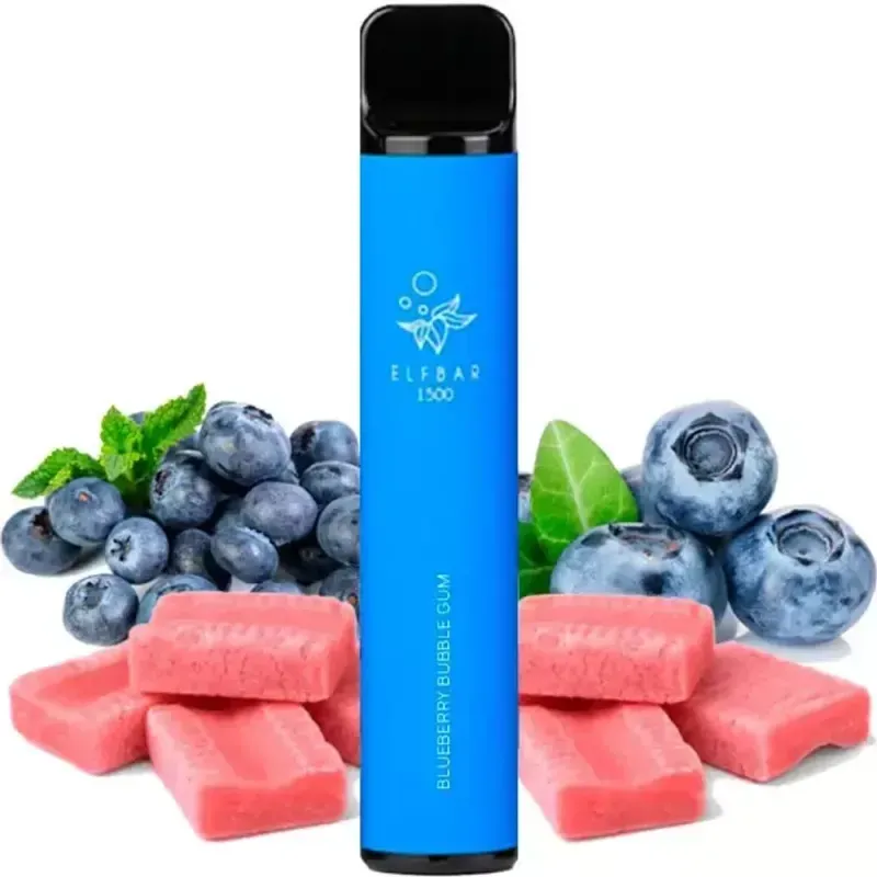 Elf Bar - Blueberry Bubble Gum (1500 Puffs)