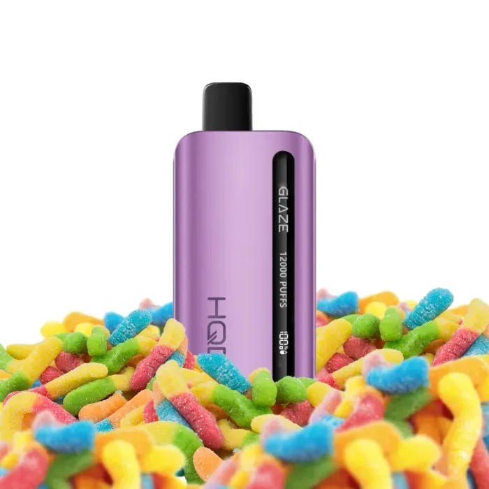 HQD - Sour Gummy Worms (12000 Puffs - 5ml)