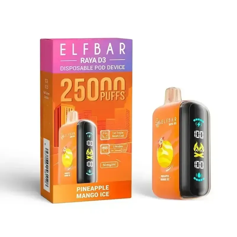 Elf Bar - Pineapple Mango Ice (25000 - RAYA D3)