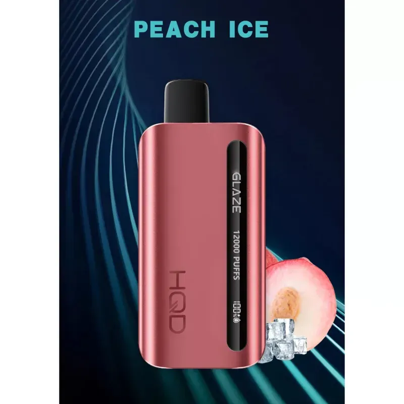 HQD - Peach Ice (12000 Puffs)
