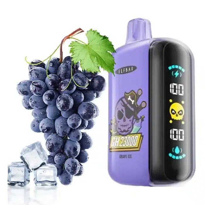 Elf Bar - Grape Ice (25000 - RAYA D3)