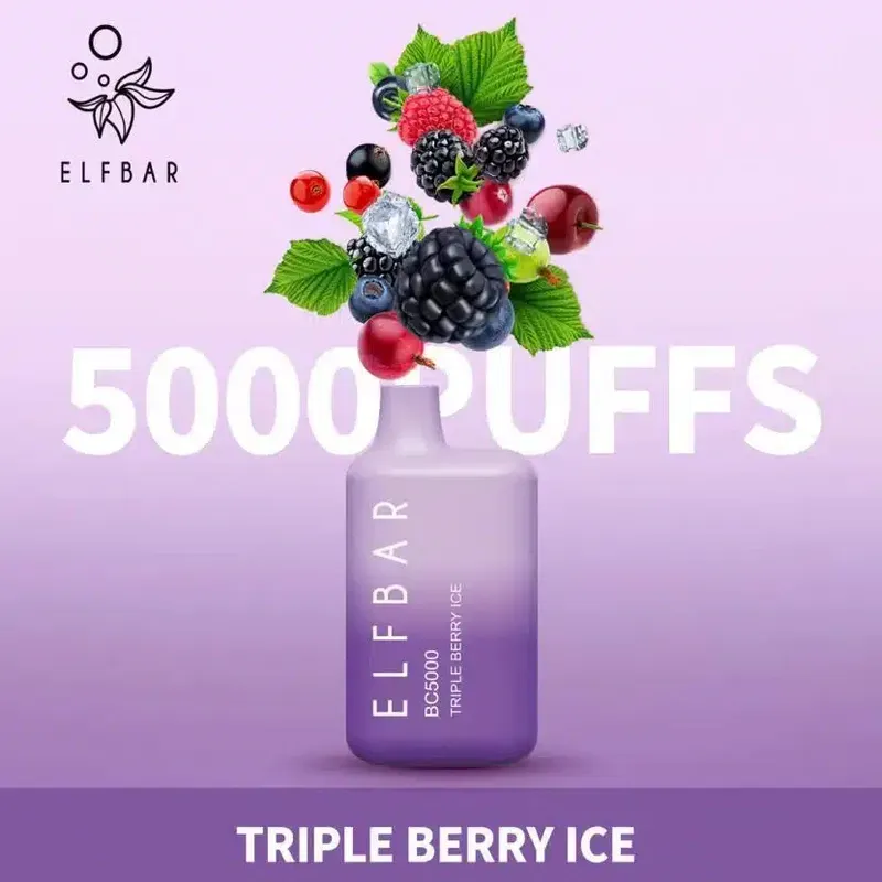 Elf Bar - Triple Berry Ice (5000 Puffs)
