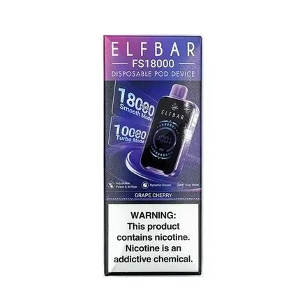 Elf Bar - Grape Cherry(FS) (18000)