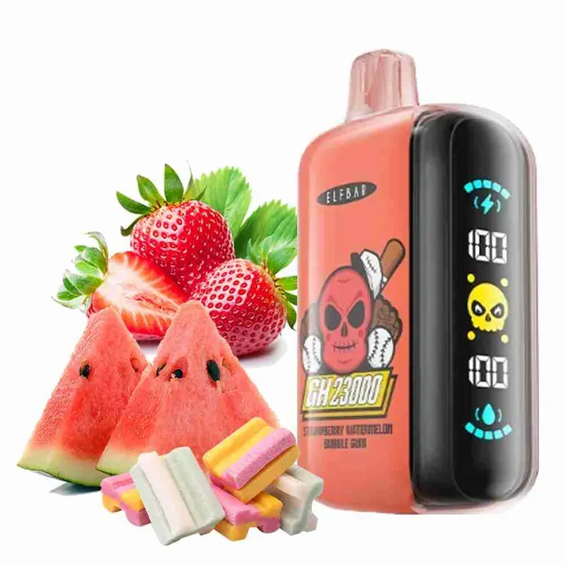 Elf Bar - Strawberry Watermelon Bubble Gum (23000 Puffs)
