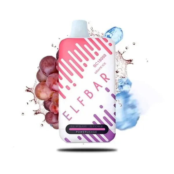 Elf Bar - Grape Ice (18000)