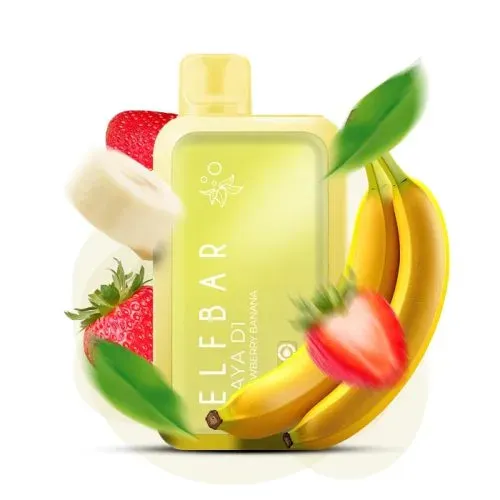 Elf Bar - Strawberry Banana (13000 Puffs)