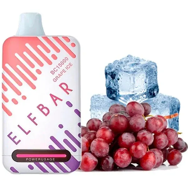 Elf Bar - Grape Ice (15000)