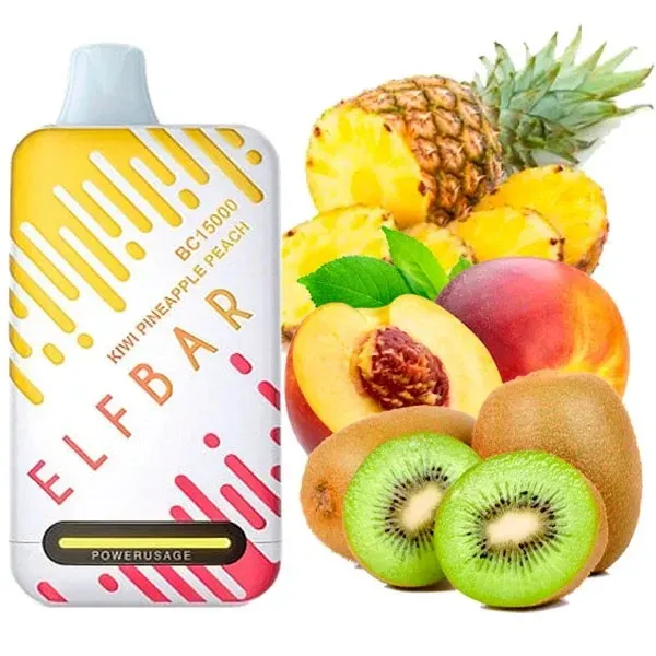 Elf Bar - Kiwi Pineapple Peach (15000)