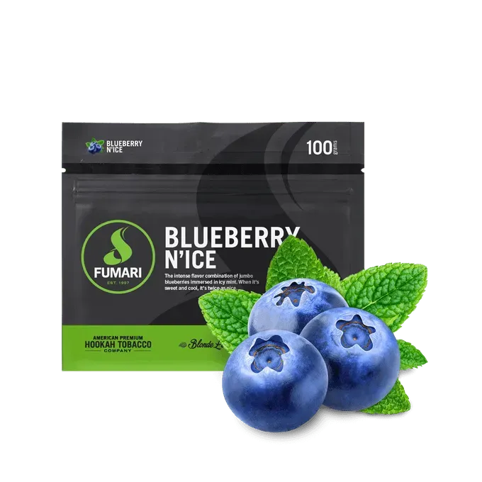 Fumari - Blueberry Nicce (Blonde Leaf - 100g)