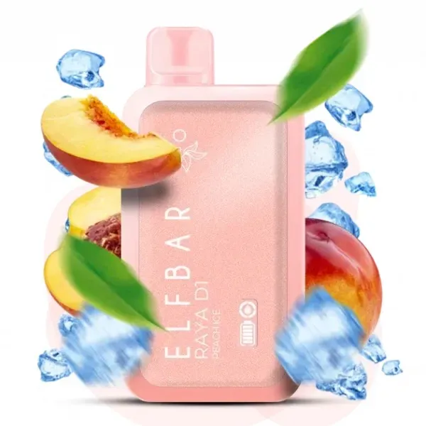 Elf Bar - Peach Ice (13000 Puffs - 18ml)
