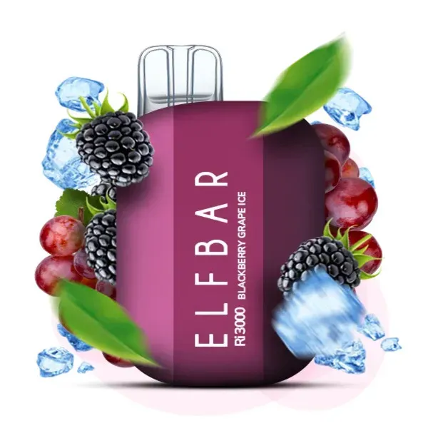 Elf Bar - Blackberry Grape Ice (3000 Puffs)