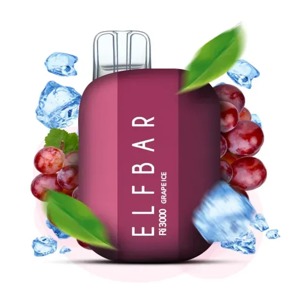 Elf Bar - Grape Ice (3000 Puffs)