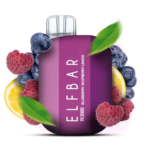 Elf Bar - Blueberry Raspberry Lemon (3000 Puffs)