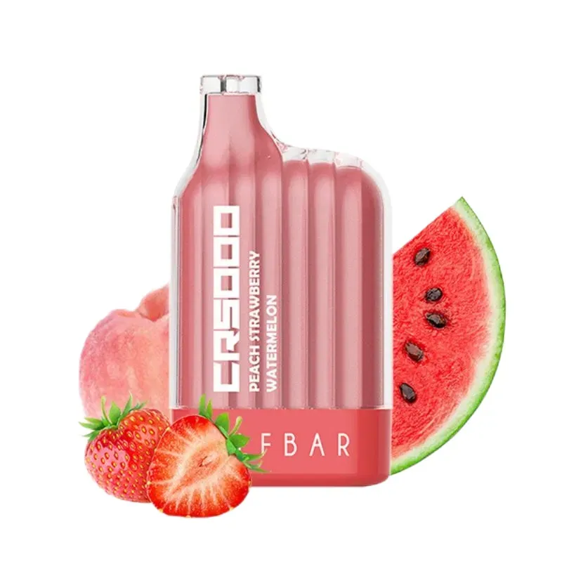 Elf Bar - CR Peach Strawberry Watermelon (5000 Puffs)