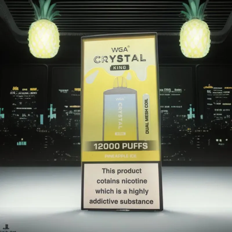 WGA Crystal - Pineapple Ice (12000 Puffs)