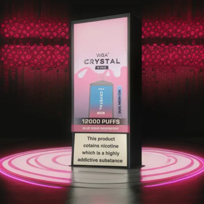 WGA Crystal - Blue Sour Raspberry (12000 Puffs)