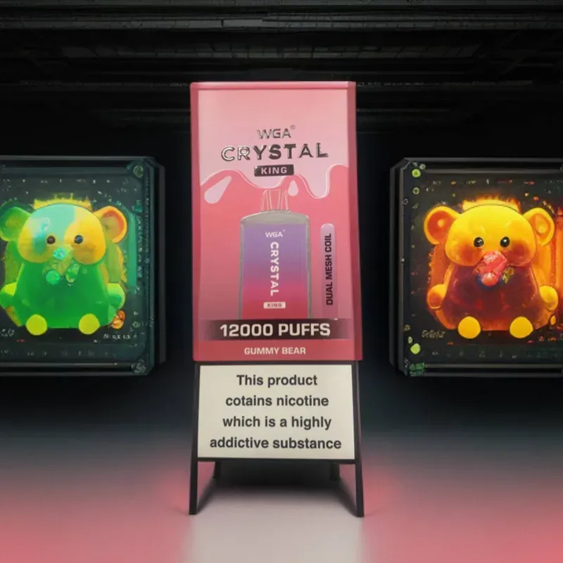 WGA Crystal - Gummy Bear (12000 Puffs)