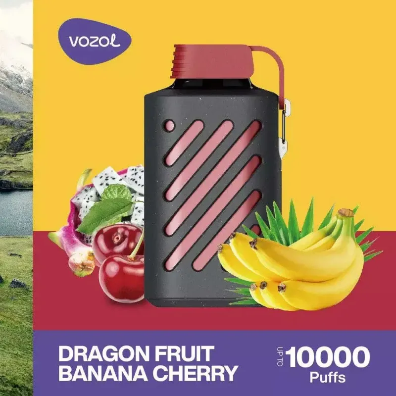 Vozol - Dragon Fruit Banana Cherry (10000 Puffs)