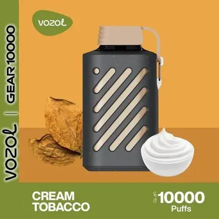 Vozol - Cream Tobacco (10000 Puffs)