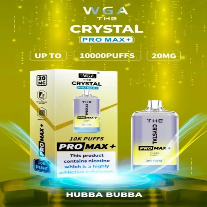 WGA Crystal - Hubba Bubba (10000 Puffs)