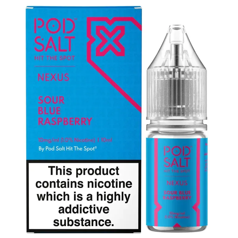 Pod Salt - Sour Blue Raspberry (Fusion - 10ml)