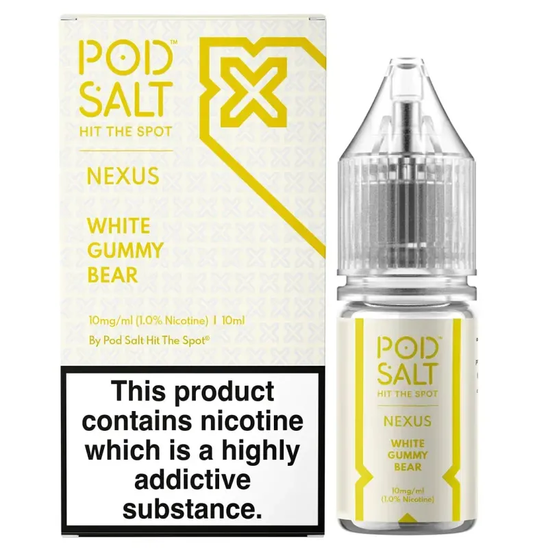 Pod Salt - White Gummy Bear (Fusion - 10ml)