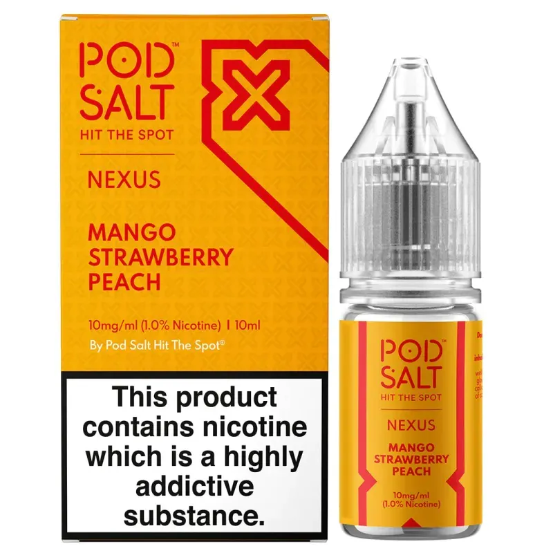 Pod Salt - Mango Strawberry Peach (10ml)