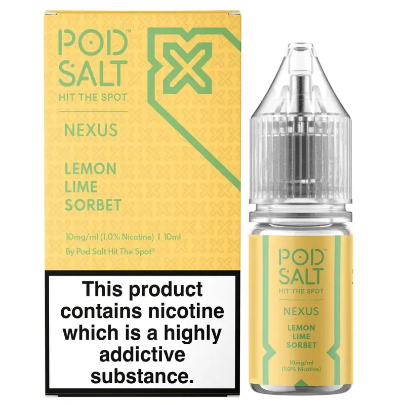 Pod Salt - Lemon Lime Sorbet (Fusion - 10ml)