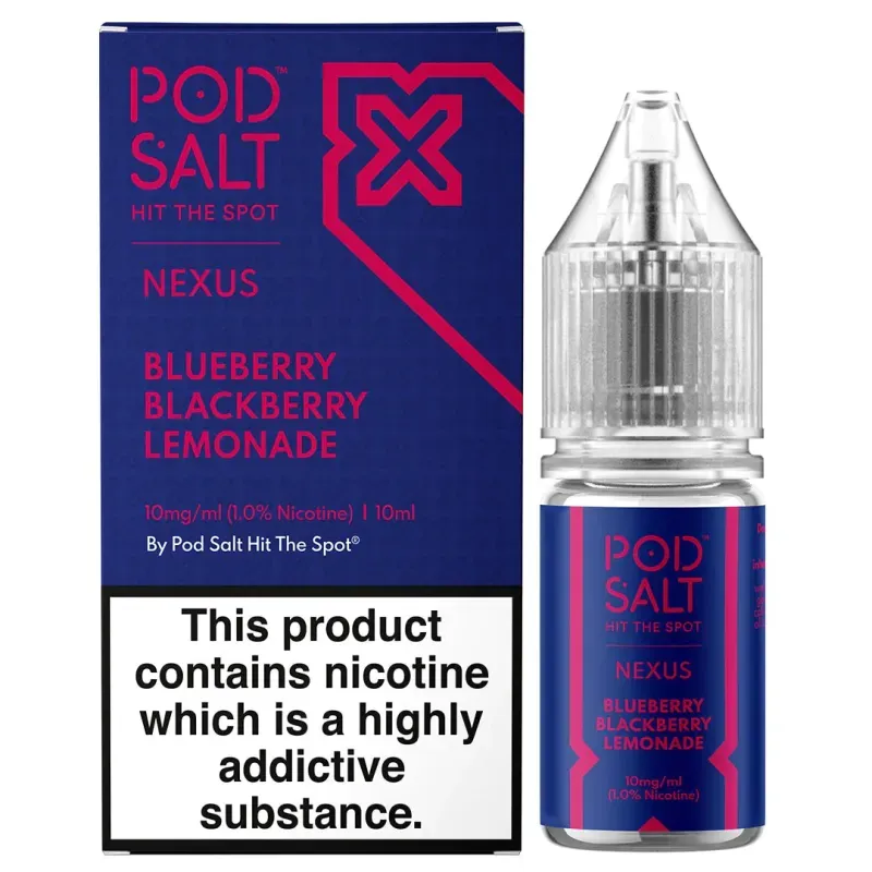 Pod Salt - Blueberry Blackberry Lemonade (Fusion - 10ml)