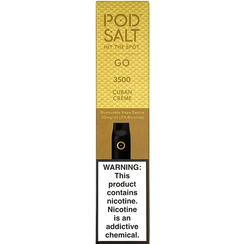 Pod Salt - Go Cuban Creme (3500 Puffs)