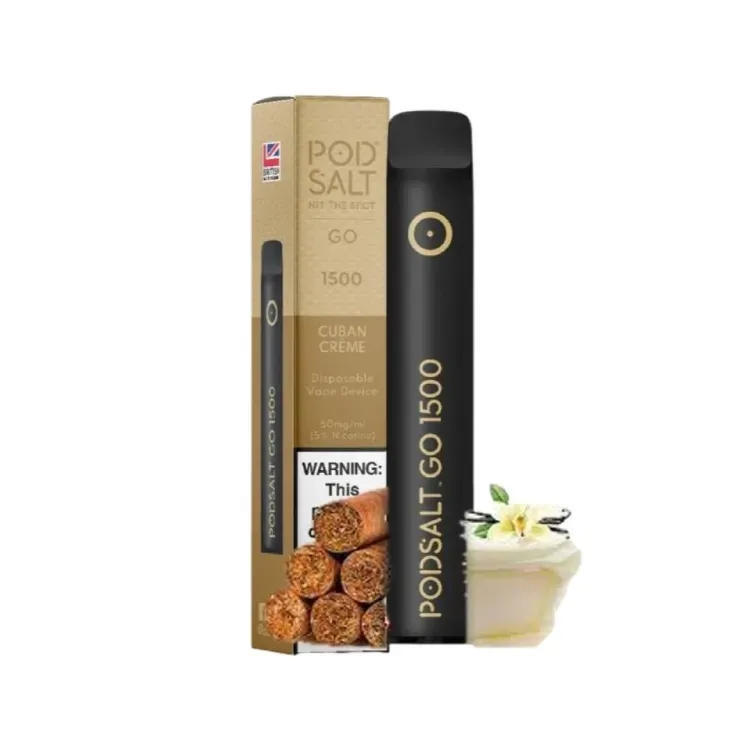 Pod Salt - Go Cuban Creme (1500 Puffs)