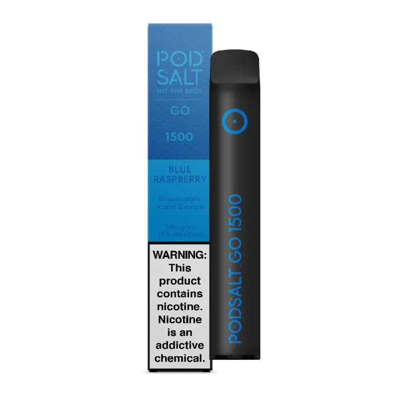 Pod Salt - Go Blue Raspberry (1500 Puffs)