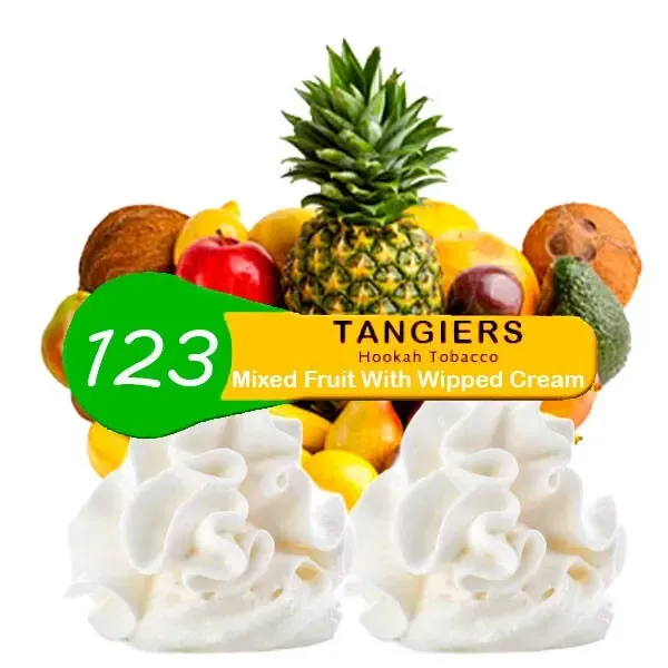 Tangiers - Mixed Fruit With Whipped Cream (Noir - 100g)