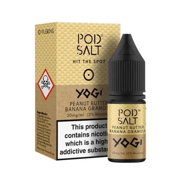 Pod Salt - Peanut Butter Banana Granola (Fusion - 10ml)