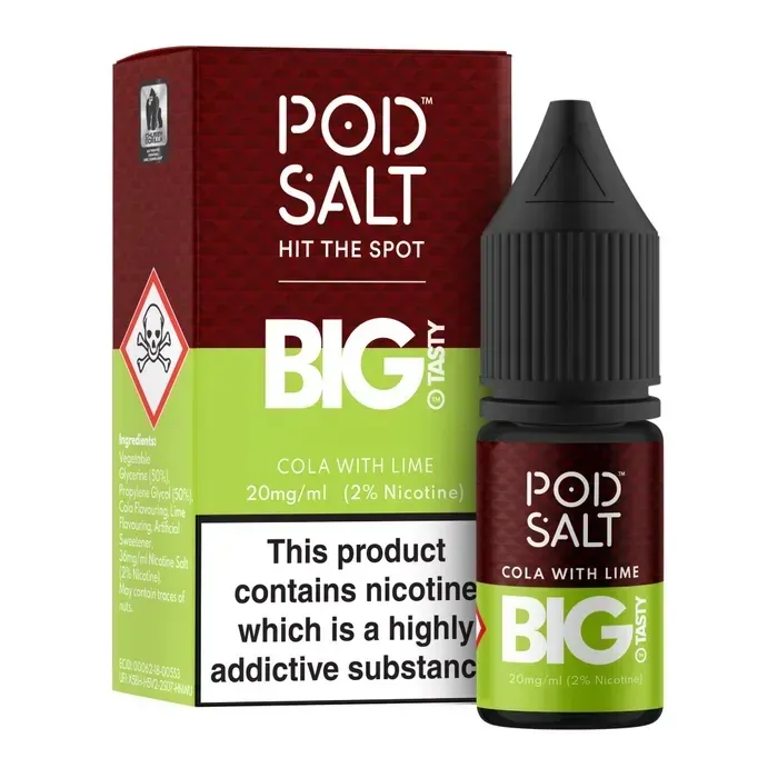 Pod Salt - Cola with Lime (Fusion - 10ml)