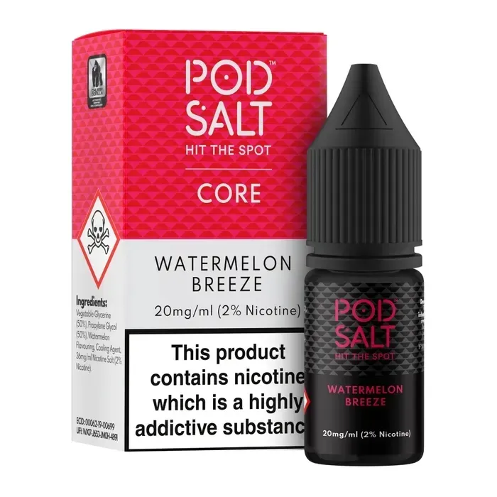 Pod Salt - Watermelon Breeze (Core - 10ml)